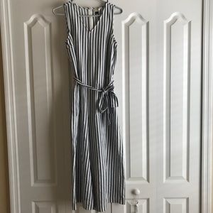 Striped Jumpsuit